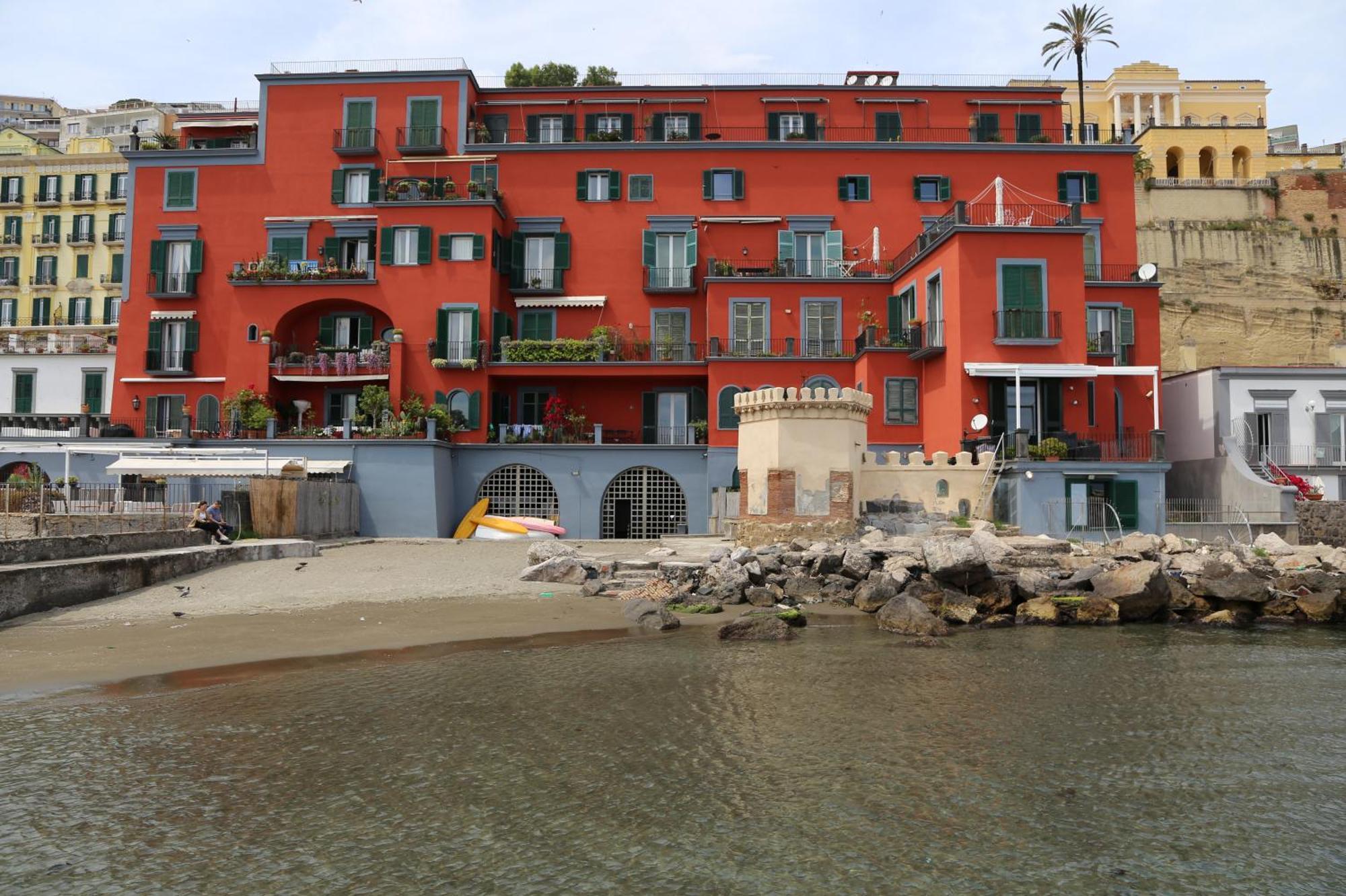 La Casetta Con La Spiaggia Napoli Ngoại thất bức ảnh
